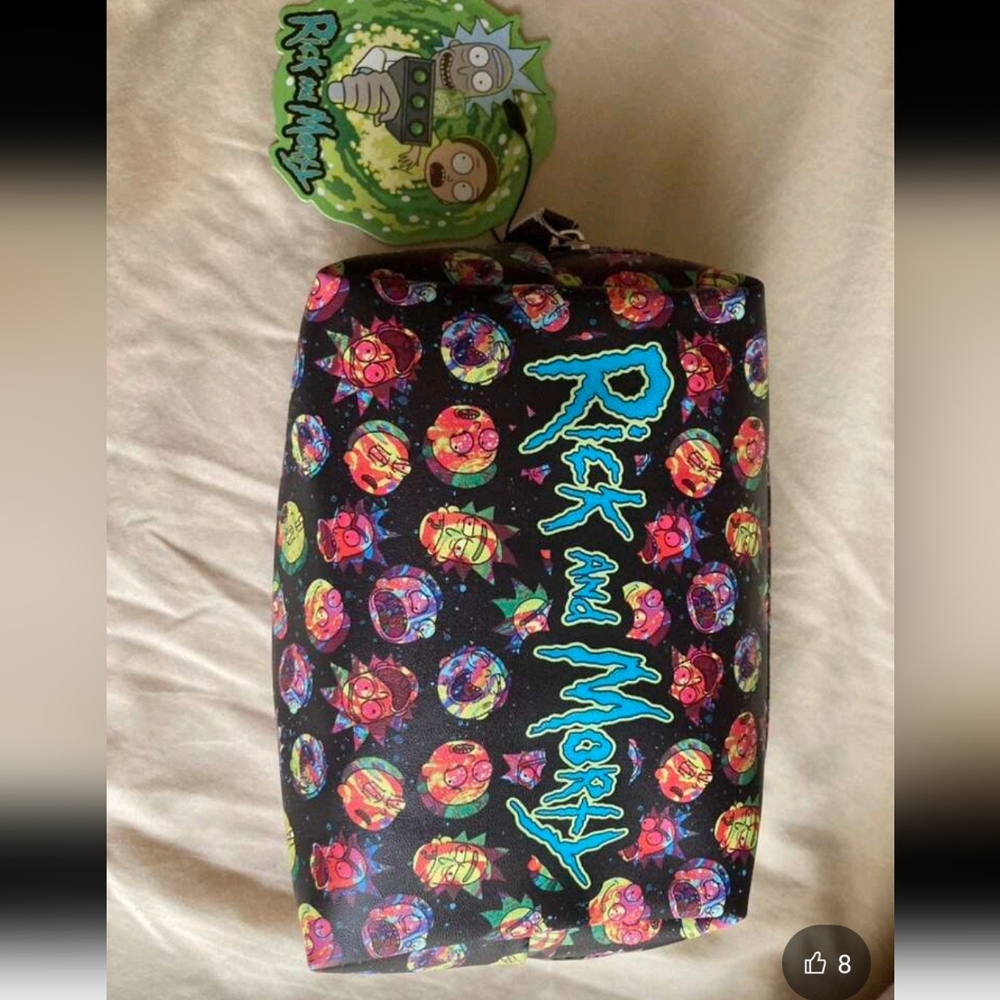 Rick and Morty Makeup bag new
